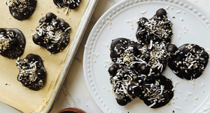 Cacao Blueberry Clusters