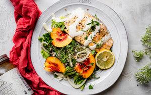 Buckwheat & Fennel Salad with Slow Roasted Trout