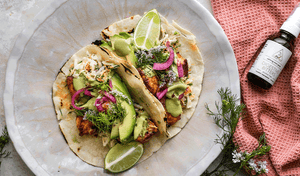 Blackened Salmon Tacos