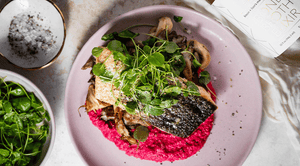 Salmon with Beet