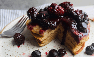 Blender Plantain Pancakes