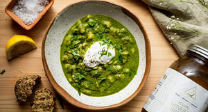 Butter Beans with Creamy Kale Sauce