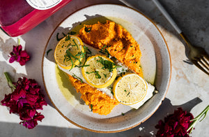 Slow Roasted Halibut