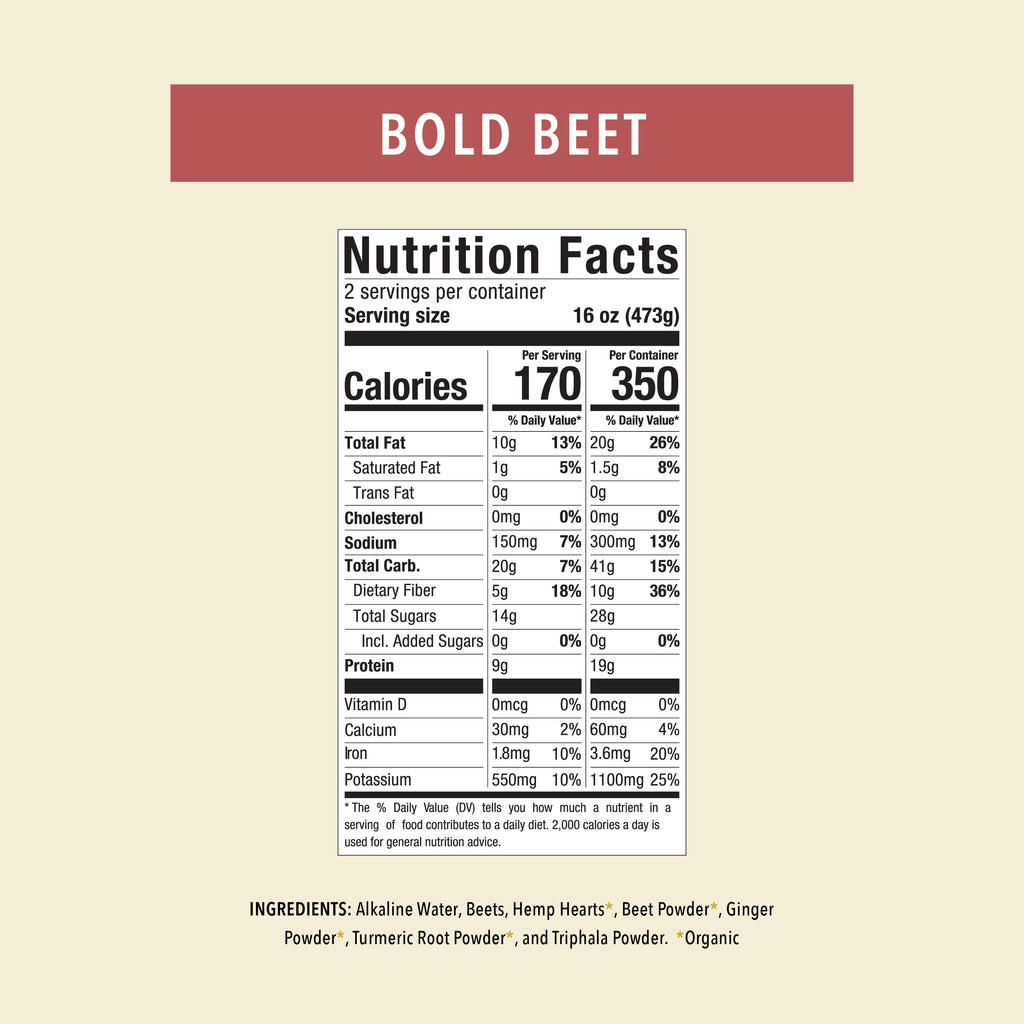 Beet Powder Drink Organic Shakes Adrenal Reset Shake