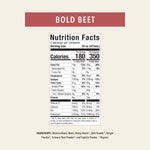 Bold Beet Mylkshake Nutrition Facts