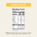 Golden Ginger Mylkshake Nutrition Facts