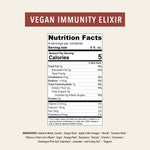 Vegan Immunity Elixir Nutrition Facts
