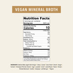 Vegan Mineral Broth Elixir Nutrition Facts