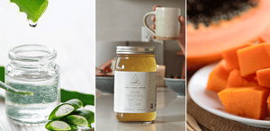 5 Gut Nourishing Ingredients — aloe vera, triphala, bone broth, papaya, & lemon