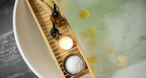 detox bath with epsom salts and essential oils
