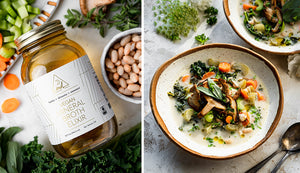 Creamy White Bean & Kale Soup