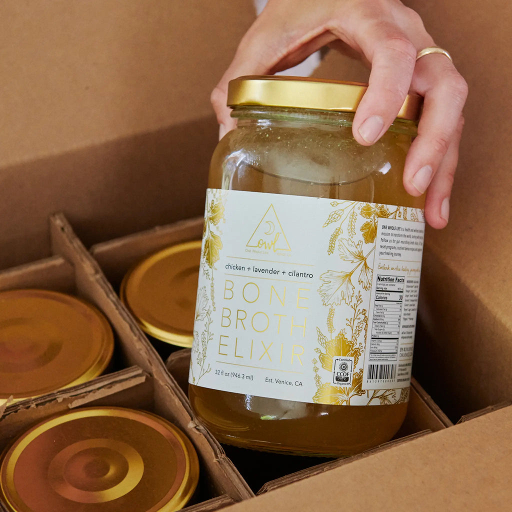 6 Pack of Bone Broth Elixirs | Bone Broth Packages
