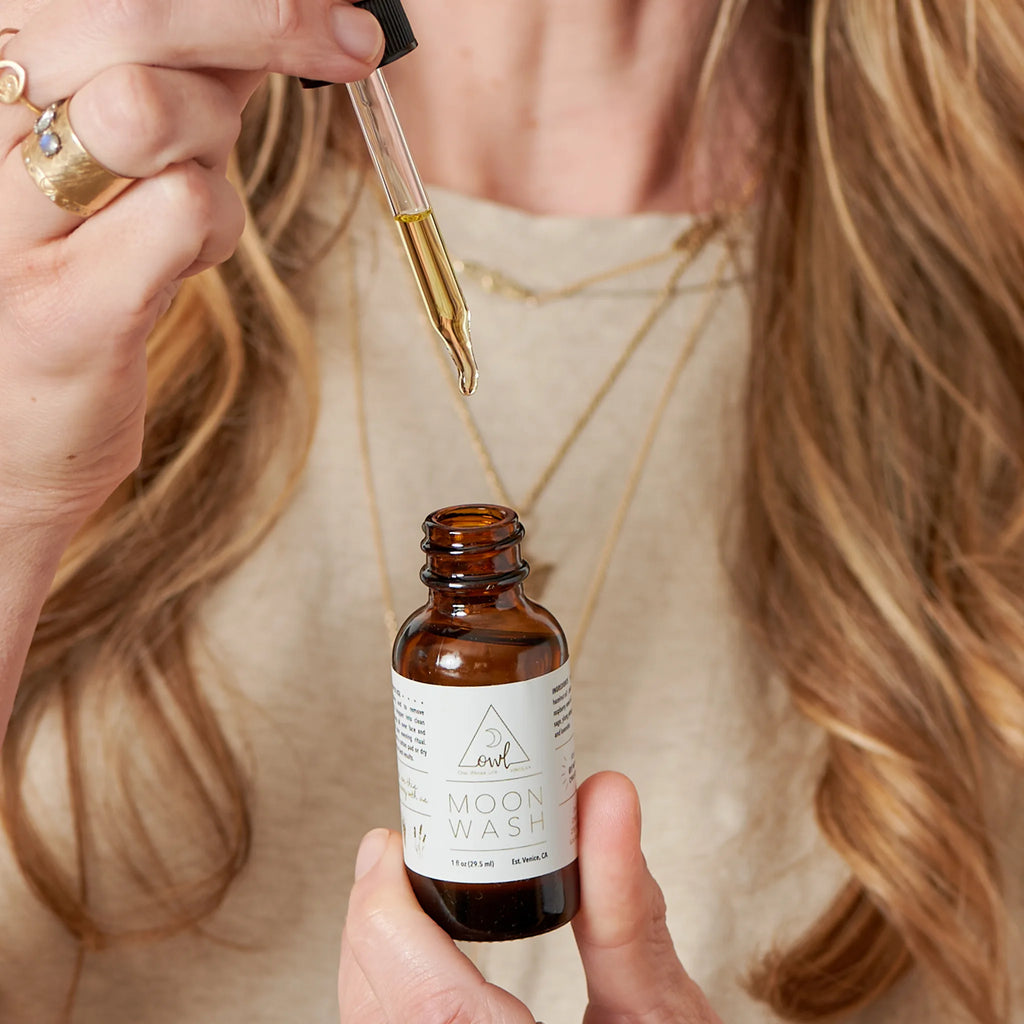 Facial Cleansing Oil Moon Wash Cleanser OWL Venice