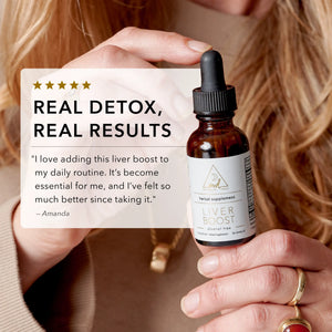 "I love adding this liver boost to my daily routine. It's become essential for me, and I've felt so much better since taking it." Amanda