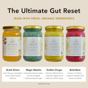 The Ultimate Gut Reset - Made with fresh, organic ingredients
