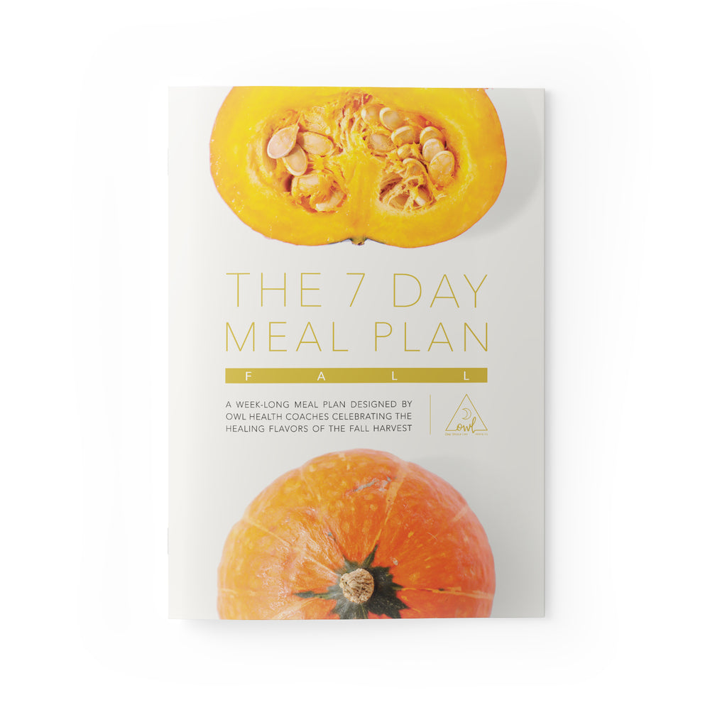 The 7 Day Fall Meal Plan - OWL Venice